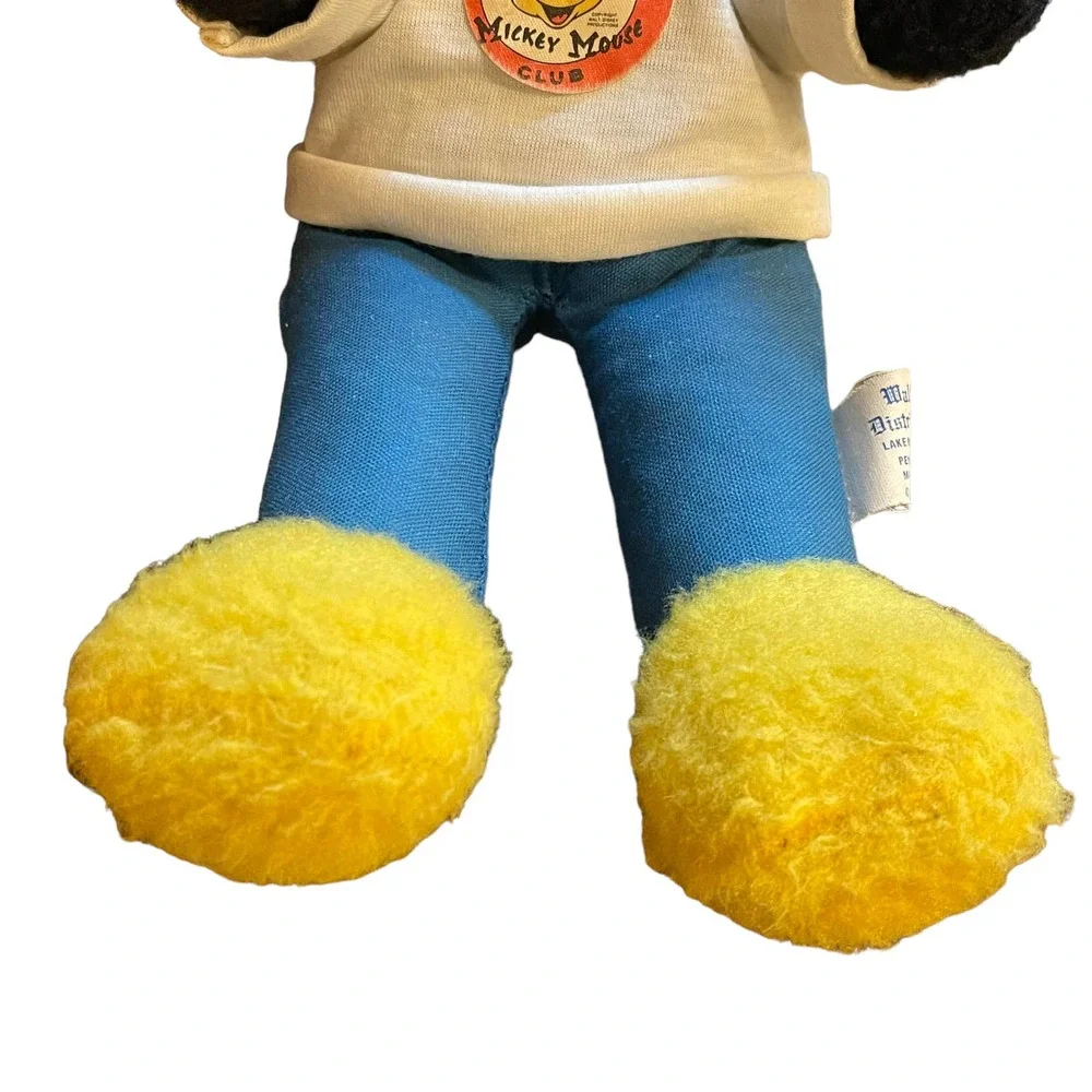 Mickey Minnie Mouse Plush California Toy Co Walt Disney‎ Est 1950's Stuffed Toys